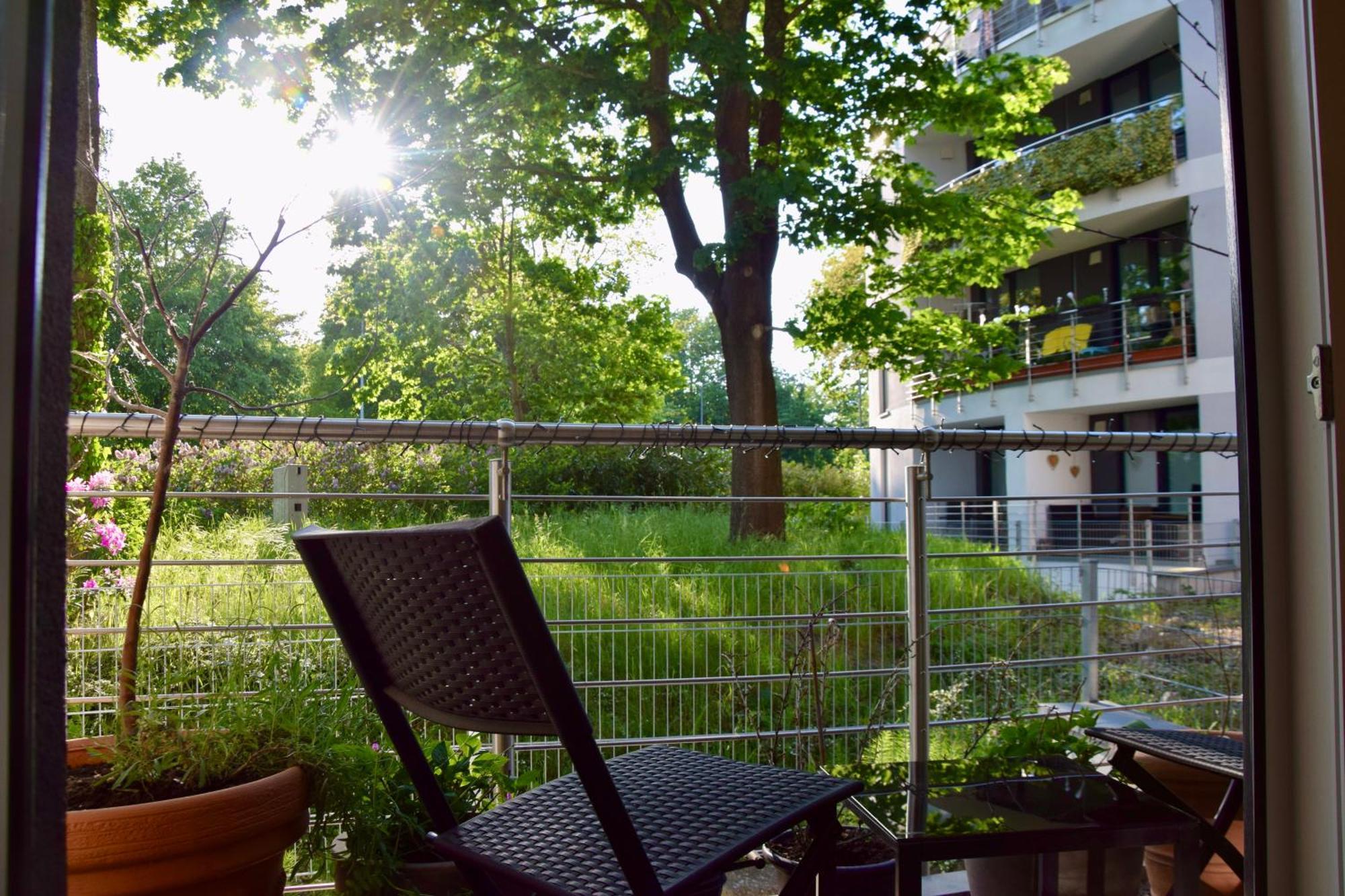 Stilvolle Wohnung Mit Balkon & Parkplatz Rostock Dış mekan fotoğraf